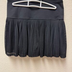 Athleta Black A Game Mesh Skort 13.5”